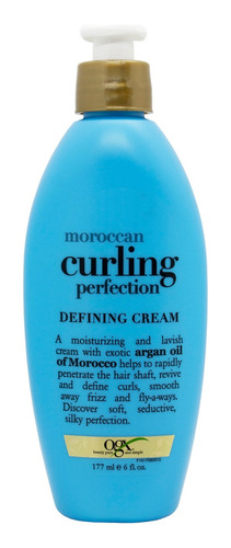 Ogx Argan Oil Of Morocco Curling Crema Peinar Rulos 177ml 6c