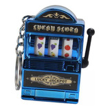 6 Mini Llavero De Juguete Para Máquina Tragamonedas, Azul