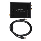 Convertidor De Audio Dac Digital A Analógico Gv023, Audio Us