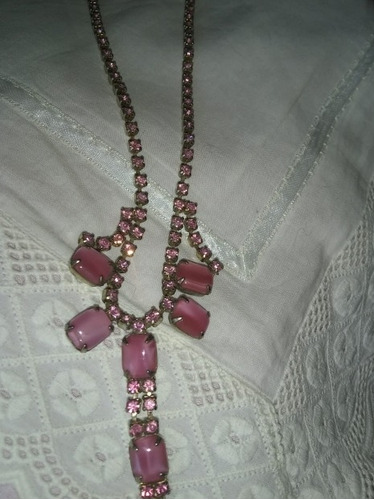Collar Cristal Rosa