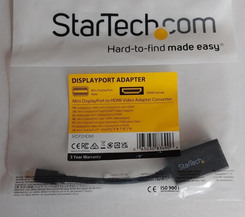 Adaptador Mini Displayport A Hdmi - Monitor/pantalla/tv