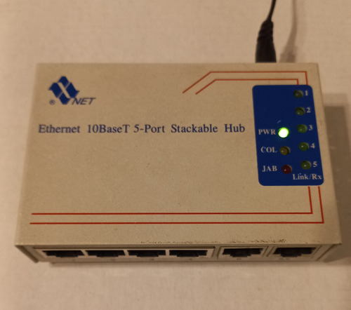 Hub 5 Bocas Rj45 10baset Stackable