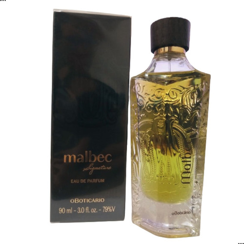 O Boticario Malbec Eau De Parfum Signature 90ml Masculino