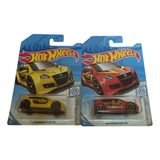 Autos Volkswagen Golf Gti Amarillo Y Rojo Hot Wheels 2017