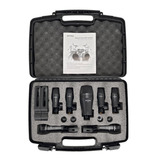 Amw D7 Kit De Microfones Para Bateria 7 Microfones + Estojo