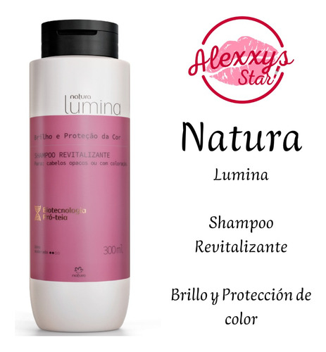 Shampoo Brillo Y Protección Del Color Natura | Alexxys Star