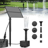 Outdoor Solar Fountain Water Pump Solar Bird Bath