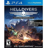 Helldivers Super Earth Definitive Edition Para Ps4 Fisico