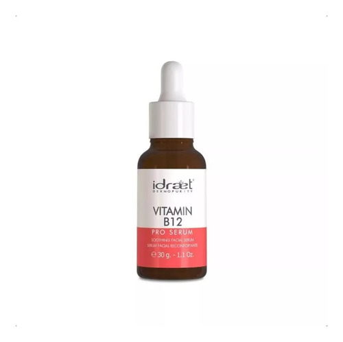 Vitamin B12 Idraet Pro Serum Rosacea Facial X 30gr Calmante.