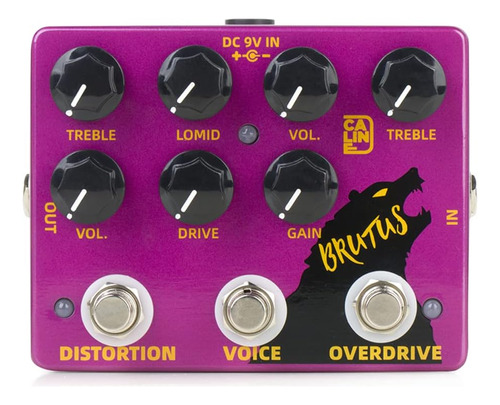 Pedal De Efecto Caline Dcp-02 Brutus Distortion Overdrive Du