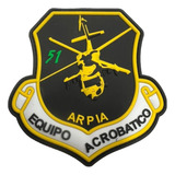 Parche Militar Team Acrobatico Arpia 51 Pvc