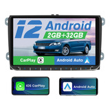 Estéreo Coche Pantalla Android Vw Jetta Vento Golf Polo Bora