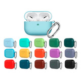 Capa Case Silicone Para AirPods Pro 2 Geração Premium Gancho