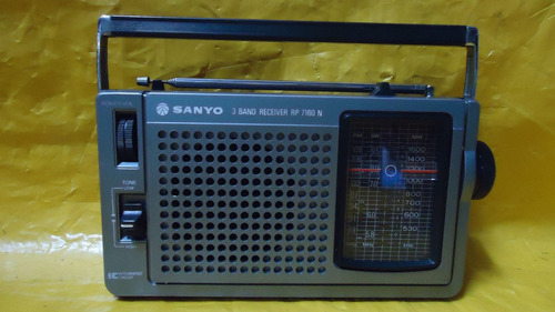 Rádio Sanyo  Rp 7160 - N3 - Mineirinho-cps