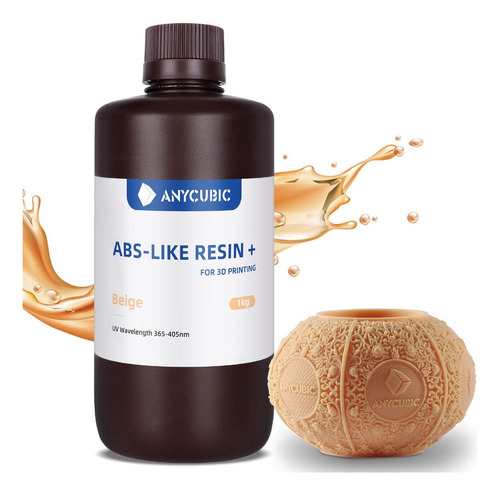 Resina Uv Anycubic Abs Abs-like+ 1kg