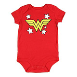 Wonder Woman Mujer Maravilla Bebé Onesie