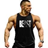 Playera Olimpica Beast Estampado Gym Camiseta Hombre 