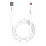 Cable Usb iPhone 1 Metro Golf Extra Grueso Febo Color Blanco
