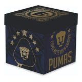 Pumas Unam Caja De Madera Para Regalo Futbol 