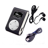 Mini Mp3 Player Com Display Digital Esporte Reprodutor Music