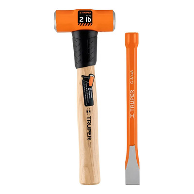 Kit Cincel De Corte Y Marro Octagonal 12142 16506
