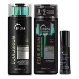 Kit Fluid Shine +sh Equilibrium + Cond Equilibrium Ipê Truss