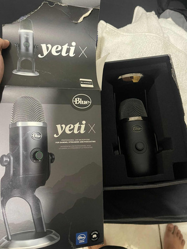 Vendo Microfone Blue Yeti X