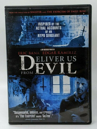 Deliver Us From Evil(dvd, 2014, R, Region 1, Sony Pictur Ccq