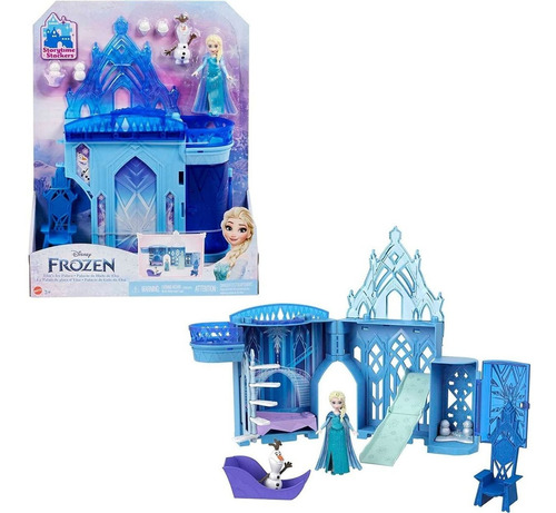 Disney Frozen Set De Juego Castillo De Hielo Elsa Apilable