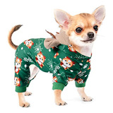 Ropa Navideña Para Perros Pijamas De Navidad Para Perros Peq