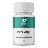 Diminuir Apetite Psyllium 500mg 60 Cápsulas Pronta Sabor Sem Sabor