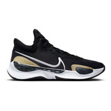 Tenis De Baloncesto Nike Renew Elevate Iii Negro Hombre