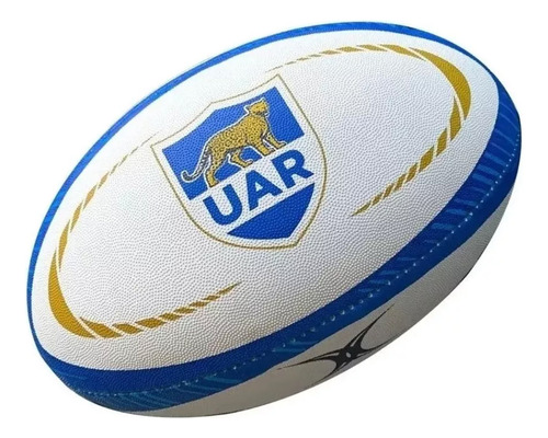 Pelota De Rugby N° 5 Los Pumas Gilbert Uar Argentina Oficial