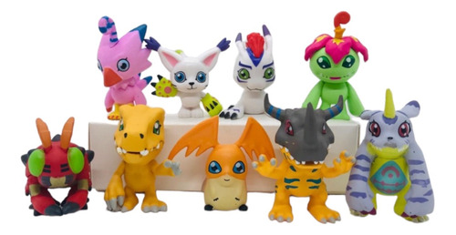 Digimon - Coleção 9 Mini Figures - Pronta Entrega 