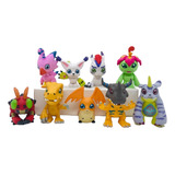 Digimon - Coleção 9 Mini Figures - Pronta Entrega 