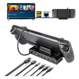 Base Hdmi Dock Tv Para Accesorios Steam Deck 6 En 1