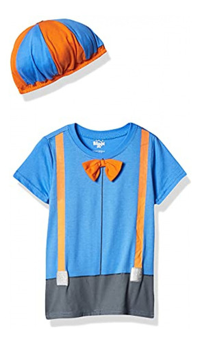 Pelucas Blippi Roleplay Shirt And Hat Roleplay Set Con Pajar