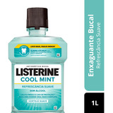 Antisséptico Bucal Cool Mint Sem Álcool 1l Listerine