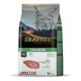 Bravery Pollo Gato Adulto 7 Kg