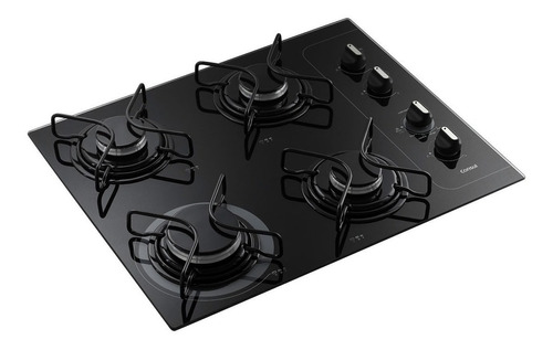 Cooktop 4 Bocas A Gás Consul Cd060ae Preto Bivolt