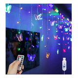 Cadena De Luces Led Cortina De Navidad Led Fairy X2