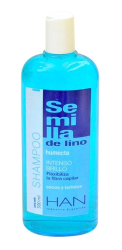 Han Shampoo Semillas De Lino - Intenso Brillo X 500 Cm3