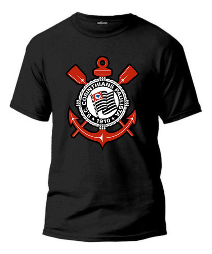 Camisa Topper Corinthians 1985 Preta E Branca | Minas Retrô