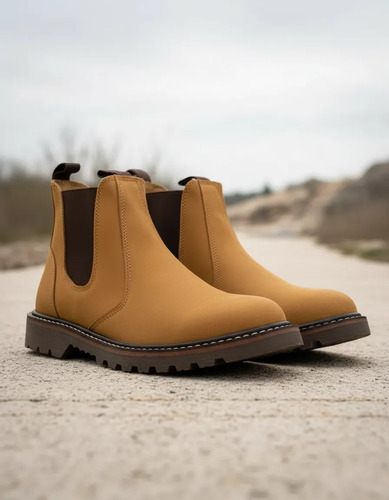 Bota Waterproof De Piel Nobuck Paja Mod. 2829 Crosscountry