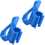 2 Pcs Fish Tank Mounting Clip Plastic Adjustable Water Pipe