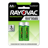 Pilha Recarregavel Eco Aa Com 2 1350mah 55802