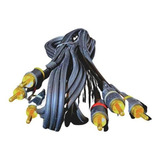 Cable Audio Video Rca 3x3