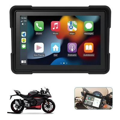 5in Estéreo Portátil Para Moto Con Carplay Inalambrico, | Envío gratis