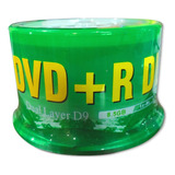 Dvd Logo Doble Capa Dual Layer 8.5gb 50un Envíogratisx2