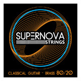 Cuerdas Nylon Negro Para Guitarra Clásica Acústica Supernova